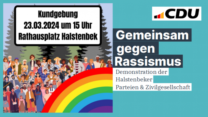 Demo gegen Rassismus