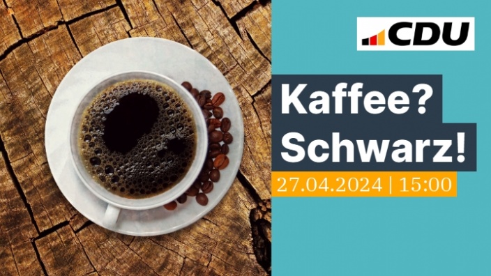 Kaffee? Schwarz!